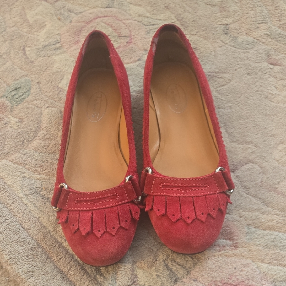 Elegant Red Women's Loafers
